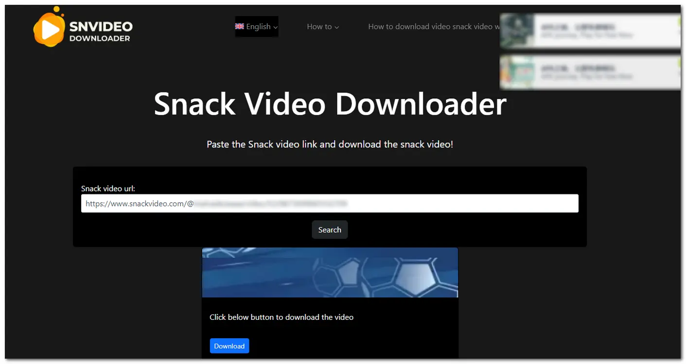 How to Download Videos From Snackvideo Using Your Smartphone?